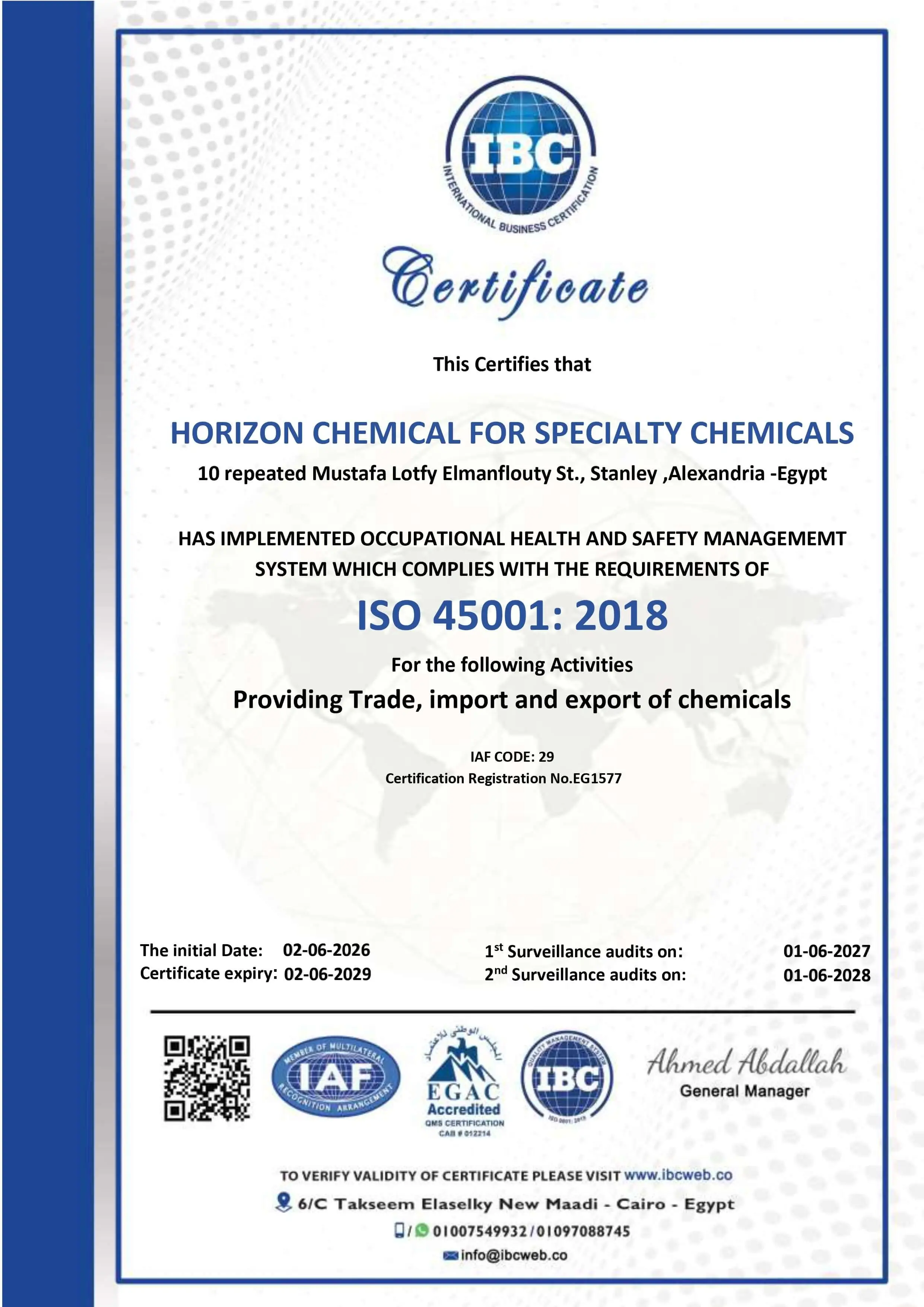 Certificate 1